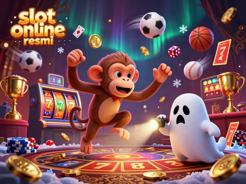 Spin your luck in exciting slot online resmi games surrounded by vibrant casino action.