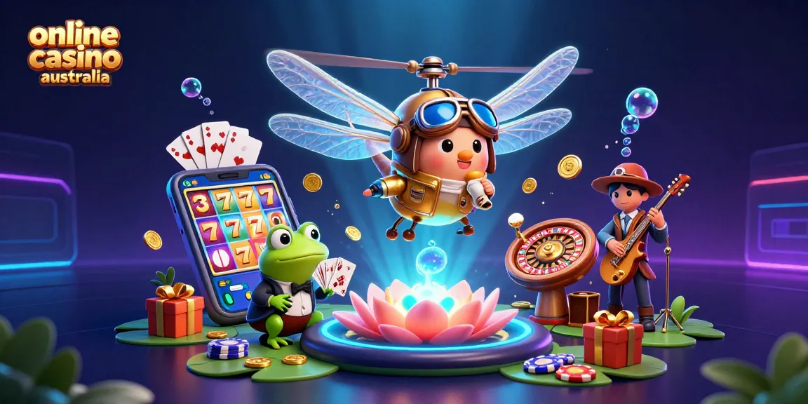 Engage with thrilling online casino australia action featuring dynamic 3D cartoon characters and vibrant gaming elements.